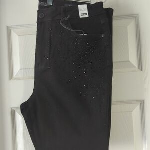 Judy Blue Black Studded Jeans